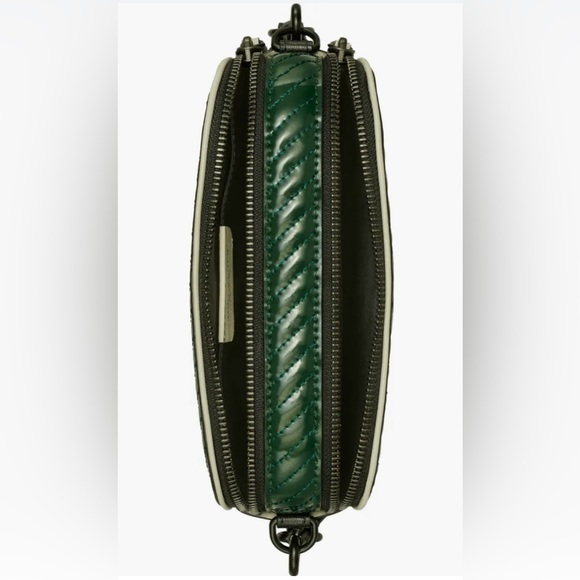 ❌SOLD❤️Tory Burch NWT Miller Quilted Patent Leather Crossbody Bag - Picture 4 of 5